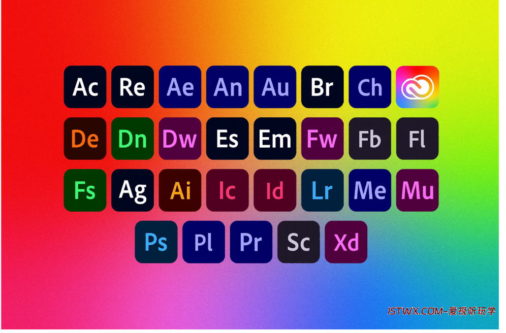 Adobe 大师版-爱视听玩学